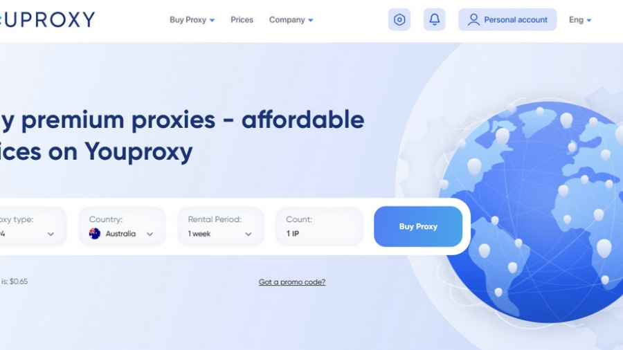 Youproxy Homepage