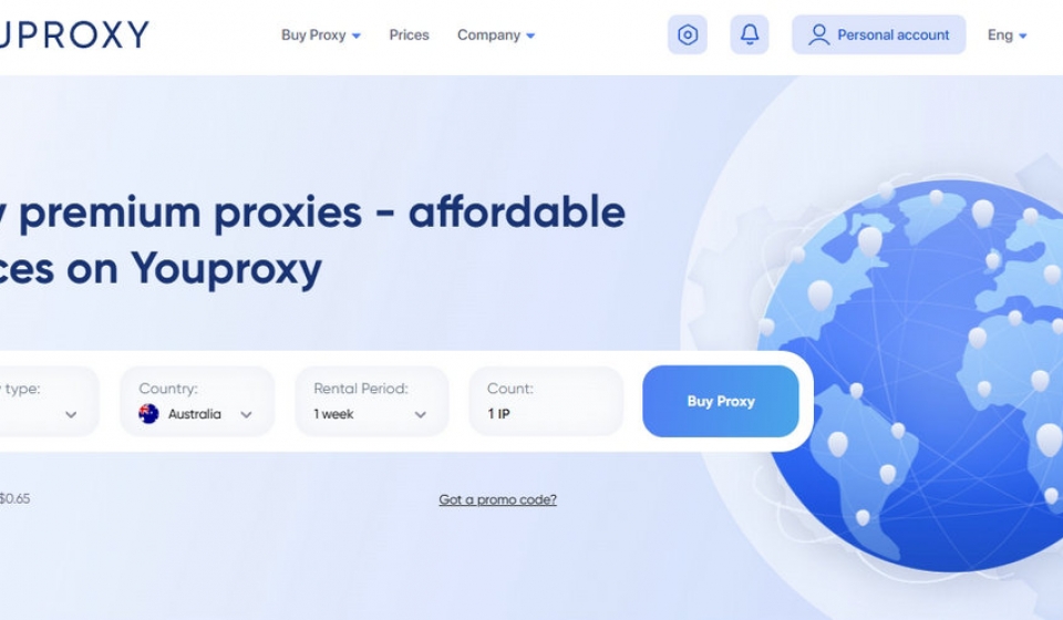 Youproxy Homepage